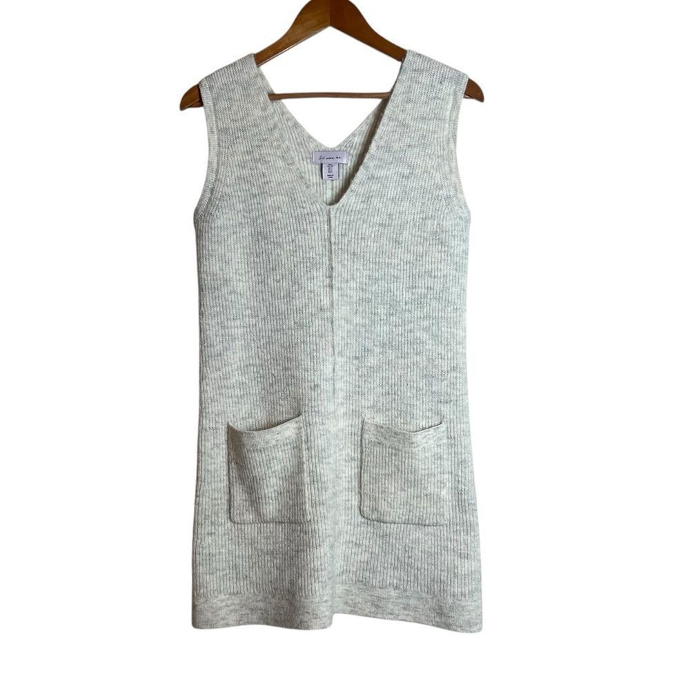 If it‎ were me cream alpaca blend knit dress